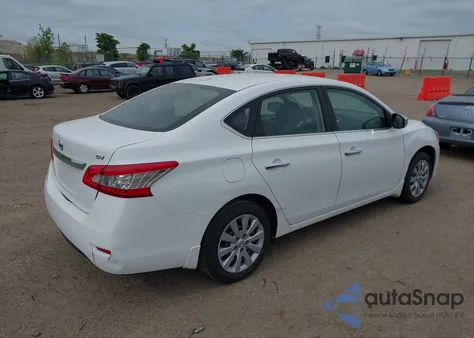 2015 Nissan Sentra Sv from USA, damaged, VIN 3N1AB7AP6FY229514